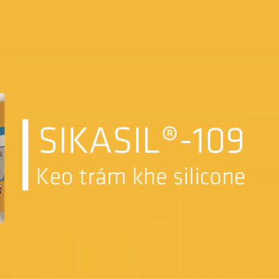 SikaSil®109 - Keo Silicone Trám Khe Gốc Axit/Acetoxy Silicone Sealant