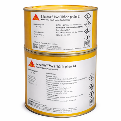 Sikadur®-752 Keo bơm 2 thành phần, độ nhớt thấp, phục hồi lại cường độ kết cấu bê tông.